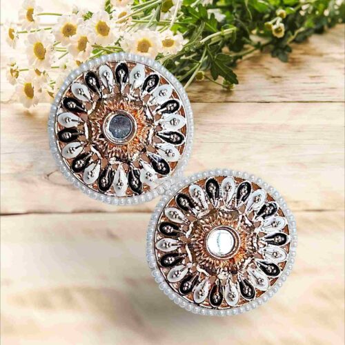 Round Traditional Earrings for girls women