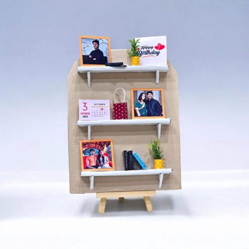 Personalized 3D Miniature Shelves with Custom Images – Unique Birthday & Anniversary Gift| Hayee