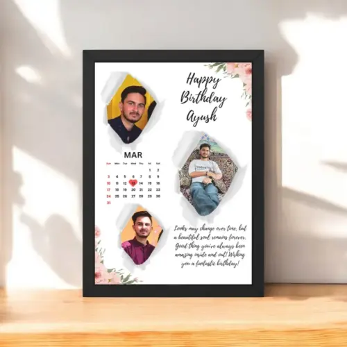 Customised Birthday Photo Frame Gift for Boys/Girls
